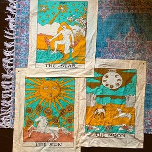 Sun, Moon, and Star Tapestries